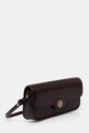 Tory Burch poseta de piele Robinson 161938.616 burgundia SS25