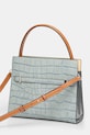 Akcesoria Tory Burch torebka skórzana Lee Radziwill 162445.400 turkusowy