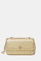 Kožna torba Tory Burch Kira bez uzorka zlatna 161916.700
