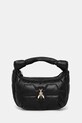 Patrizia Pepe geantă de piele uni negru 8B0223.L006