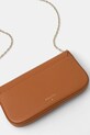 Accesorii Patrizia Pepe poseta de piele 8B0229.L061 maro