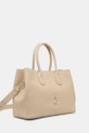 Kožená kabelka Patrizia Pepe 8B0239.L001 béžová SS25