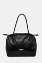 Patrizia Pepe poseta de piele uni negru 8B0248.L147