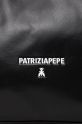 Usnjena torbica Patrizia Pepe črna 8B0251.L147