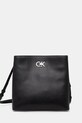 Kabelka Calvin Klein hladký černá K60K612803