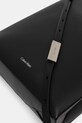Kožená kabelka Calvin Klein černá LV04F3005G