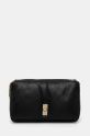 Tommy Hilfiger poseta de piele uni negru AW0AW16884