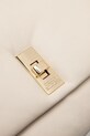 Δερμάτινη τσάντα Tommy Hilfiger μπεζ AW0AW16885