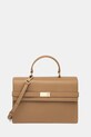Τσάντα Tommy Hilfiger απομίμηση λείου δέρματος μπεζ AW0AW16895