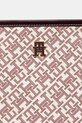 Kabelka Tommy Hilfiger AW0AW17342 burgundské