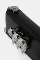 Philipp Plein poseta de piele negru SAEA.WBA2062.PLE010N