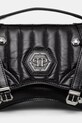 Philipp Plein bőr táska fekete SAEA.WBA2067.PLE010N