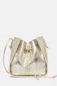 Forte Forte torebka skórzana nie mieści A4 złoty 13669.my.bag