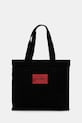 Τσάντα HUGO υφασμάτινο μαύρο 50536267