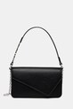 Torba HUGO imitacija zrnate kože crna 50537011