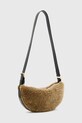 Аксесуари Сумочка AllSaints HALF MOON W047XB коричневий
