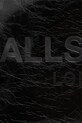 Шкіряна сумочка AllSaints IZZY SHINE чорний W055XB
