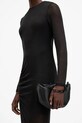Шкіряна сумочка AllSaints MADEA MINI чорний W214XB