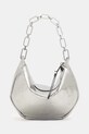 AllSaints poseta de piele MADEA MINI uni argintiu W221XB