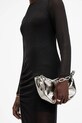 AllSaints poseta de piele MADEA MINI argintiu W221XB