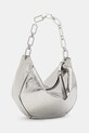 AllSaints poseta de piele MADEA MINI W221XB argintiu SS25