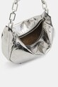 Accesorii AllSaints poseta de piele MADEA MINI W221XB argintiu