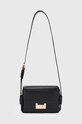 Шкіряна сумочка AllSaints FRANKIE лицьова шкіра чорний W307XB