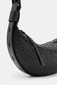 Doplňky Kožená kabelka AllSaints HALFMOON SNAKE W387XB černá