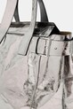 Кожаная сумочка AllSaints PEREZ SHOULDER серебрянный W392XB