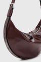 Аксесуари Шкіряна сумочка AllSaints HALF MOON W394XB бордо