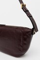 Accesorii AllSaints poseta de piele MADEA SHOULDER W395XB burgundia