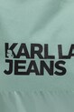 Бавовняна сумка Karl Lagerfeld Jeans зелений A1W50002