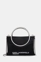 Karl Lagerfeld Jeans borsetta applique nero A1W30277
