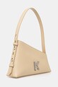 Kožená kabelka Karl Lagerfeld Jeans A1W30334 béžová SS25