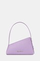Accesorii Karl Lagerfeld Jeans poșetă de piele A1W30334 violet