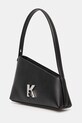 Kožna torba Karl Lagerfeld Jeans A1W30334 crna SS25