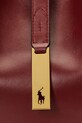 Polo Ralph Lauren torebka skórzana 428944017 bordowy