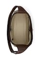 Δερμάτινη τσάντα Lauren Ralph Lauren καφέ 431956790
