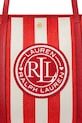 Lauren Ralph Lauren torebka bawełniana 431956937 czerwony