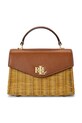 Чанта Lauren Ralph Lauren гладка кожа кафяв 431958996