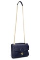 Akcesoria Lauren Ralph Lauren torebka skórzana 431959003 granatowy