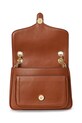 Kožená kabelka Lauren Ralph Lauren hnědá 431959003