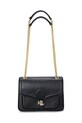 Lauren Ralph Lauren torebka skórzana skóra licowa czarny 431959003