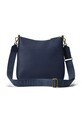 Doplňky Kožená kabelka Lauren Ralph Lauren 431970152 námořnická modř