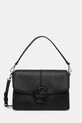 Kabelka BOSS imitácia kože čierna 50535960