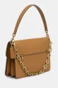 Doplnky Kožená kabelka Coach TABBY CY920 béžová
