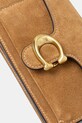 Coach suede handbag TABBY beige CY929