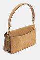 Accesorii Coach geantă de mână din piele întoarsă TABBY CY930 bej