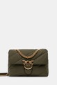 Pinko borsetta semplice verde 100038.A05F