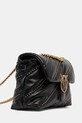 Кожена чанта Pinko 100038.A26T черен SS25